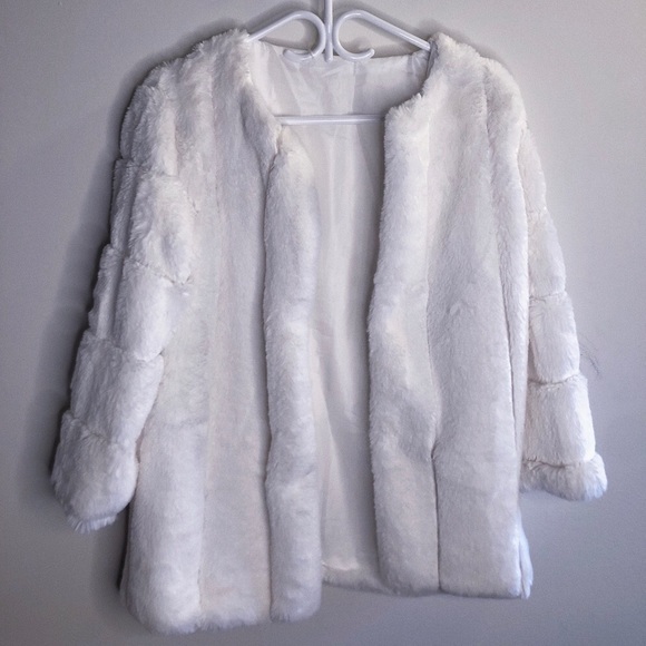 faux fur jacket - Picture 1 of 2